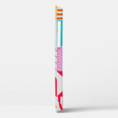 80s-90s Trendy geometrische achtergrond Case-Mate iPhone Case (Achterkant / Links)