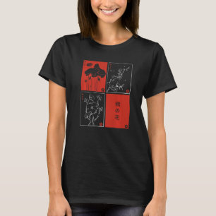 80s & 90s Vaporwave Esthetiek Kersenbloesem Retro T-shirt