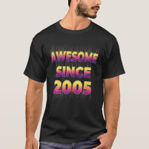 80S 90S Vintage Geboren in Geweldig Sinds 2005 Fee T-shirt