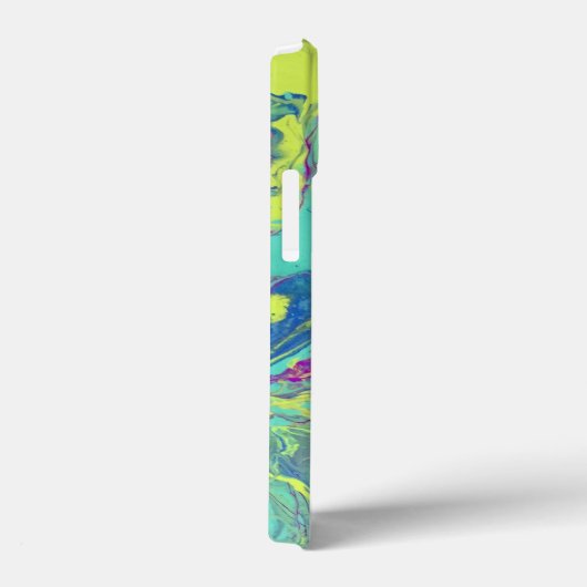 80's Acrylpour Phone Case (Achterkant / Rechts)