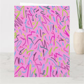 80s  afdrukken in roze kaart (Achterkant)