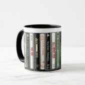 80's Alt Rock Cassette Mok (Voorkant links)