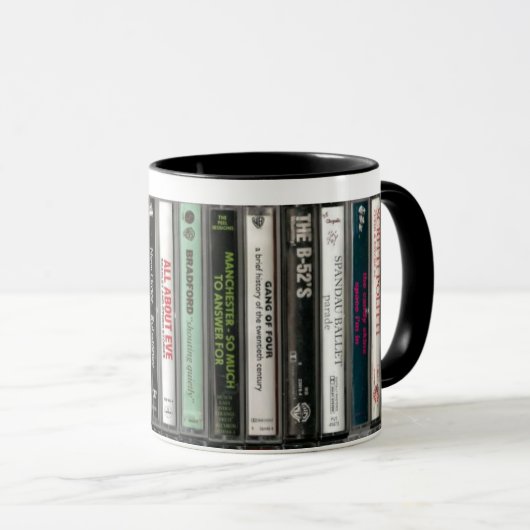80's Alt Rock Cassette Mok (Voorkant rechts)