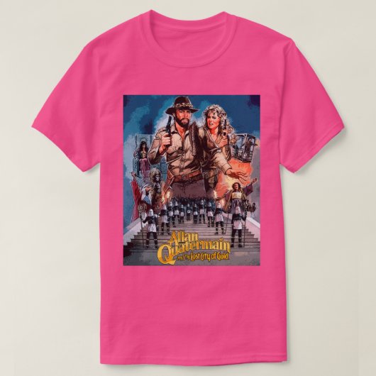 80s avonturenfilm t-shirt (Design voorkant)
