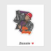 80s Baby Sticker (Vel)