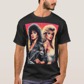 80s Biker Girls T-shirt (Voorkant)