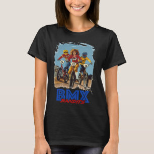 80s BMX-fietsen Bandieten Racers T-shirt