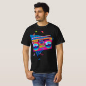 80's Boom Box T-shirt (Voorkant volledig)