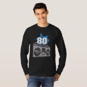 80's Boomboxen Sound T-shirt (Voorkant volledig)