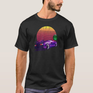 80s Boost Rocket Retro Voetbal Vaporwave Su T-shirt
