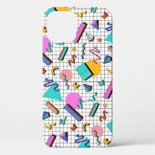 80s Bright Checkered:  geometrisch. Case-Mate iPhone Case