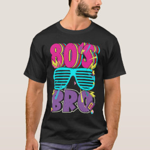 80s Bro Boy Retro Dies Is Mijn 80s Bro Kostuum T-shirt