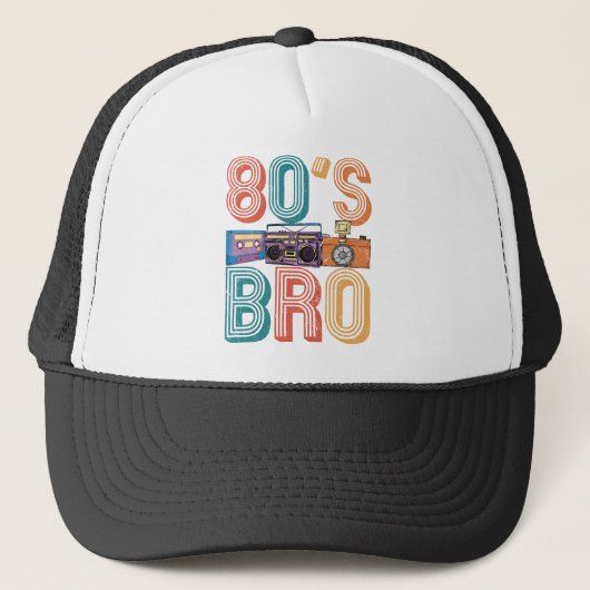 80's Bro  Cassette Brother Trucker Pet (Voorkant)