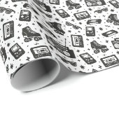 80's cadeaupapier (Rol Hoek)