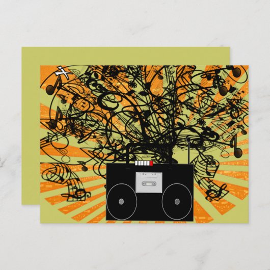 80s Cadeaus Briefkaart (Voorkant / Achterkant)