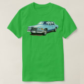 80s Cadillac 1 T-shirt (Design voorkant)