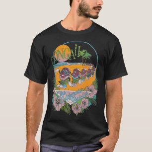 80s California Rozijnen Conga Vakantie vintage T-shirt