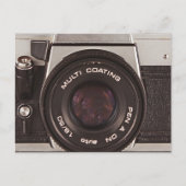 80's camera briefkaart (Voorkant)