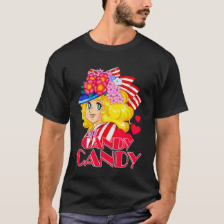 80s Candy Candy Cartoon Japanese Retro Vintage Ani T-shirt