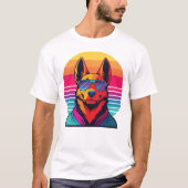 80s Canine Coolness T-shirt (Voorkant)