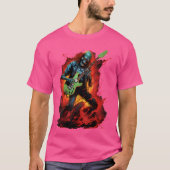 80s Classic Fantasy Art Heavy Metal Rock N Roll T-shirt (Voorkant)
