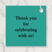 80s Collage Bedankjes Labels (Achterkant)