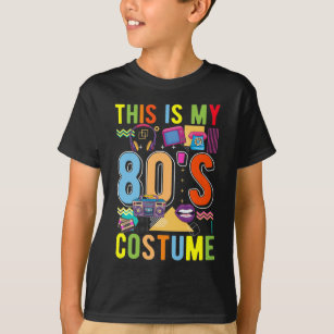 80s Costume Roller Skating Disco 1980s T-shirt