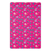 80s Costume Vibrant pink Retro culture pop Mini Klembord (Achterkant)