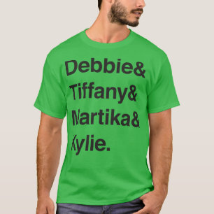 80s Dames Tiener Pop Pantheon (Dark) Classic T-shirt