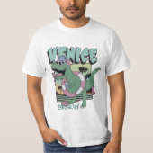 80s Dino Friend Bossica T-shirt (Voorkant)