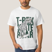 80s Dino Friend Bossica T-shirt (Voorkant)