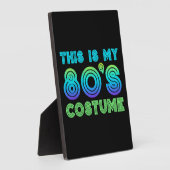 80s Dit is mijn 80s kostuum Fotoplaat (Zijkant)