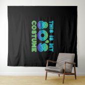 80s Dit is mijn 80s kostuum Wandkleed (In Situ (horizontaal))