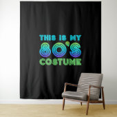 80s Dit is mijn 80s kostuum Wandkleed (In situ)