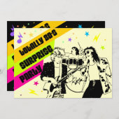 80's Enterprise Party Kaart (Voorkant / Achterkant)