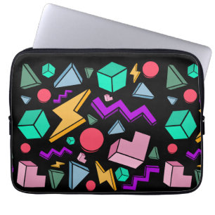 80s Esthetiek Vintage Retro Laptop Sleeve