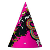 80's feestdag gepersonaliseerde naam pet feesthoedjes (Links)