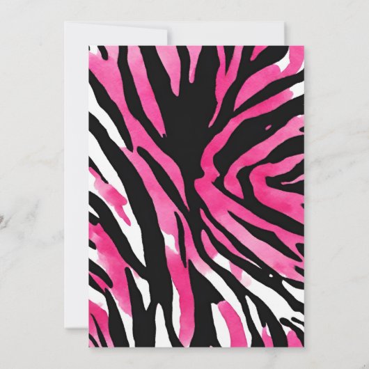 80's Feestkaart Uitnodiging (Achterkant)