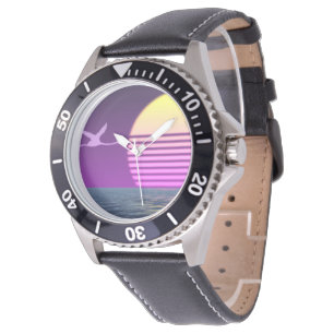 80's Flamingo op het Zee Horloge