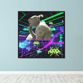 80s Freak Canvas Afdruk (Insitu (Houten vloer))