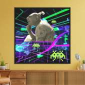 80s Freak Canvas Afdruk (Insitu (Woonkamer))