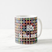 80s Funky Stijlvol, geavanceerd Fancy patroon Koffiemok (Voorkant rechts)