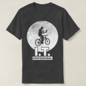 80s geïnspireerd geschenk voor programmeurs ontwik t-shirt (Design voorkant)