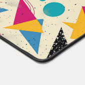 80s geometrisch patroon bureaumat (Hoek)