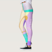 80s geometrische funky retro memphis leggings (Links)