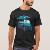 80s Golfkarretje T-shirt (Voorkant)