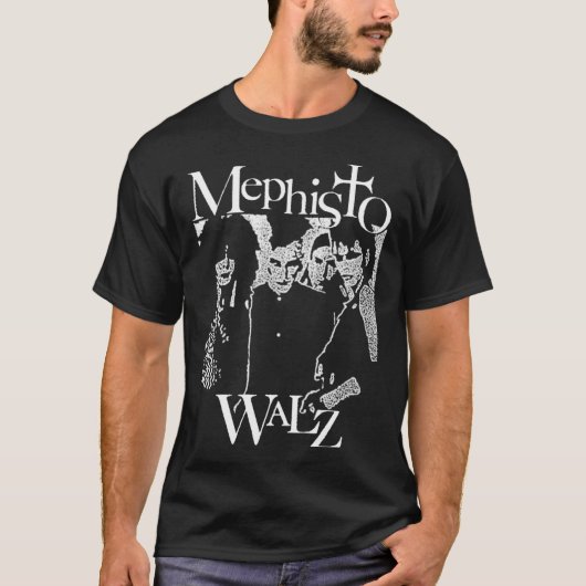 80s Goth Death Rock T-shirt (Voorkant)