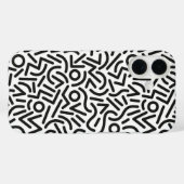 80s Graffiti Memphis Style Abstract Pattern Case (Achterkant (horizontaal))