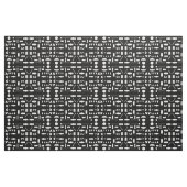 80s grafisch geometrisch patroon stof (Fat Quarter)