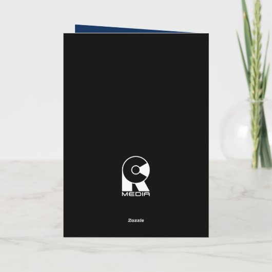 80s Gym Kitten Bedankkaart (Achterkant)